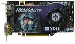 NX8600GTS Diamond Plus — еще один интересный адаптер компании MSI, с параметрами выше обычного