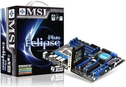 Хорошо оснащенная системная плата MSI Eclipse Plus поддерживает CrossFireX и SLI