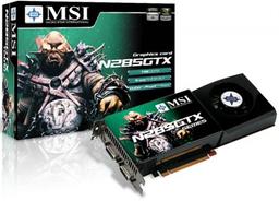 MSI начнет с разогнанной 3D-карты GeForce GTX 285