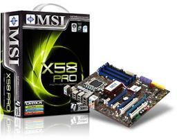 MSI выпускает первую системную плату на наборе Intel X58 в категории «до $200»