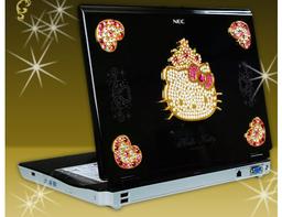 Hello Kitty NEC LaVie G — стильный ноутбук NEC, инкрустированный Сваровски