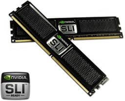 OCZ выпускает двухканальную память DDR2 PC2-8000 объемом 4 ГБ с логотипом SLI-Ready