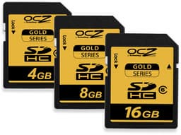 «Золотые» SDHC-карточки OCZ записывают данные со скоростью до 22,5 МБ/с