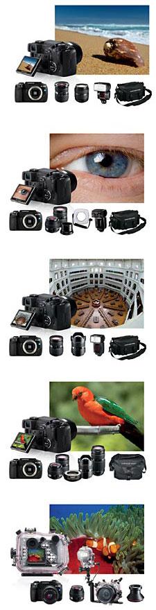 Успех камеры Olympus E-330 - на шести «китах»