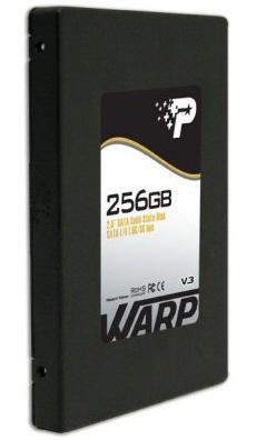 Patriot Memory Warp SSD v3: объем — 256 ГБ, скорость — 240 МБ/с, цена — пока неизвестна