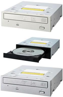 Pioneer выпускает серии приводов DVR-115 и DVR-215 с максимальными скоростями записи DVD