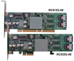 Платы Ciprico RAIDCore 5000 объединяются в виртуальный RAID-контроллер SAS и SATA II