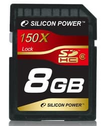 Silicon Power представила 8-ГБ карту SDHC Class 6 для профессионалов