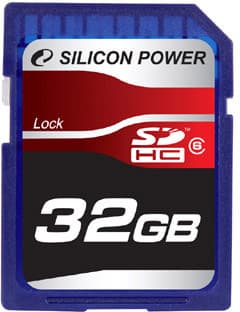 Silicon Power выпустила 32-ГБ карту памяти SDHC Class 6