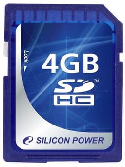 Silicon Power начала выпуск 4-Гб карты памяти SDHC