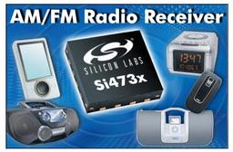 Silicon Laboratories Si473x – AM/FM-радиоприемник в одной микросхеме