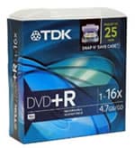 TDK SNAP N' SAVE - надежная упаковка для DVD-носителей