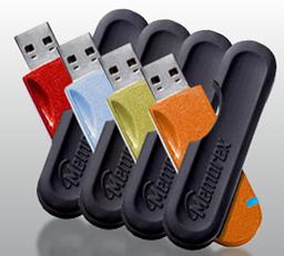 USB-накопитель Memorex TravelDrive напоминает перочинный ножик