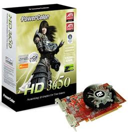 PowerColor выпустила свои варианты ATI Radeon HD 3650 и HD 3540
