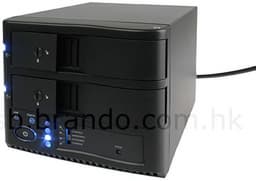 Корпус для внешнего накопителя с интерфейсами USB и eSATA обеспечивает быструю замену HDD
