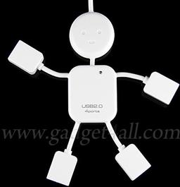 Мальчик-хабчик: Super Kid USB 4-Port Hub