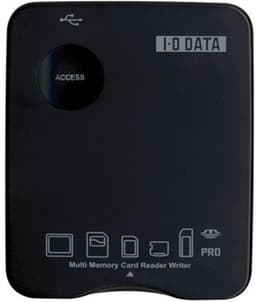 I-O DATA USB2-C9RWG поддерживает карты памяти SDHC