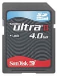 SanDisk представляет 4-Гб карту памяти Ultra II SDHC