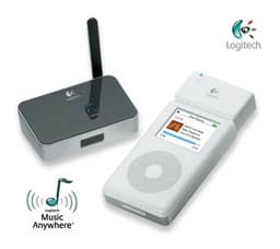 Logitech представила беспроводной комплект для подключения iPod к домашней стереосистеме