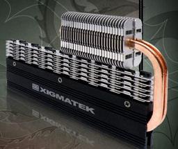 Радиатор Xigmatek Dragoon-N422 подходит для двухсторонних модулей DDR2 и DDR3