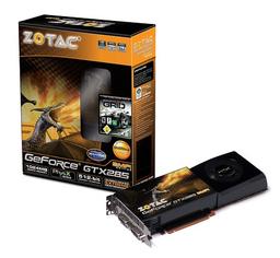 ZOTAC GeForce GTX 285 и GTX 285 AMP! Edition — 3D-ускорители для геймеров на новом GPU NVIDIA