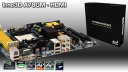 Inno3D A78GM-HDMI — системная плата со встроенной графикой DirectX 10