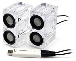 Crystal USB Desktop Speakers: «кристальные» колонки для «кристального» звука