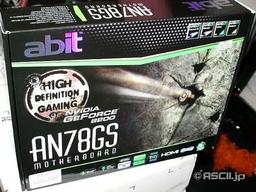 abit выпустила недешевую системную плату AN78GS с графикой GeForce 8200