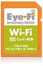 Ко дню годовщины Eye-Fi — 4-ГБ версия карты с поддержкой Wi-Fi — Anniversary Limited Edition