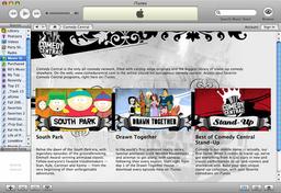 Передачи MTV Networks в Apple iTunes