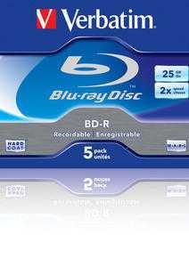 Verbatim выпускает новые диски Blu-ray