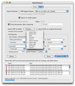 BatchOutput 2.0 улучшает пакетный экспорт из InDesign