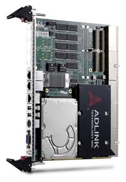 Универсальная CompactPCI-плата ADLINK cPCI-6910 рассчитана на двухъядерный процессор Intel Xeon