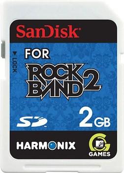 Rock Band 2 SD — маркетинговый ход SanDisk для продажи флэш-карточек