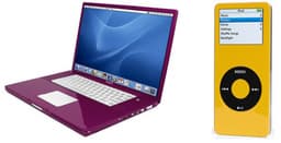 Компания ColorWare готова покрасить iPod и другую технику Apple в любой цвет