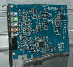 Фото дня: звуковая карта Creative X-Fi с интерфейсом PCI Express