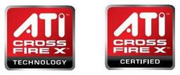 Логотипы AMD/ATI CrossFire X и масштабируемость производительности