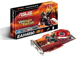 Повысив напряжение питания, ASUS смогла увеличить производительность 3D-карт серии EAH4890