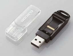 Elecom: сканер отпечатков пальцев и USB-накопитель с оным