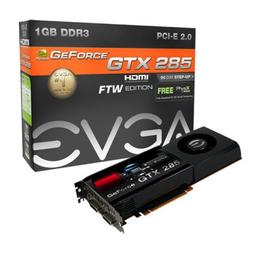 EVGA выпускает GeForce GTX 285 FTW, самую быструю однопроцессорную видеокарту на сегодня