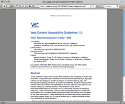 Mac-PDF plugin отображает PDF в окне Firefox для Mac 