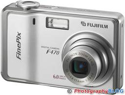 FinePix F470 и FinePix V10 - две стильные новинки от Fujifilm
