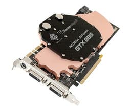 BFG GeForce GTX 285 H2O ThermoIntelligence — разогнанная и бесшумная версия GeForce GTX 285 с водоблоком