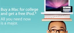 Американские студенты, покупая Mac, получают в подарок iPod touch