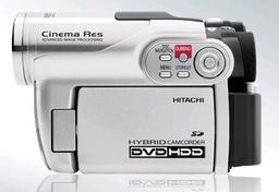 Hitachi Hybrid DVD+HDD - первые гибридные видеокамеры