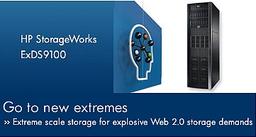 HP ExDS9100 — «экстремальное» хранилище данных для Web 2.0