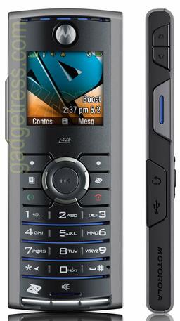 Motorola i425 – тонкий технократический walkie-talkie телефон
