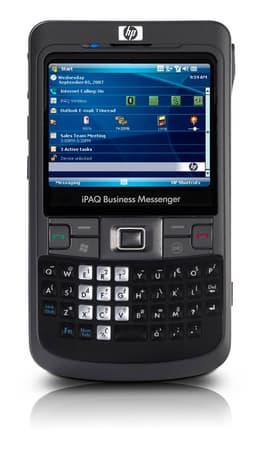 HP официально представила iPAQ 910 Business Messenger