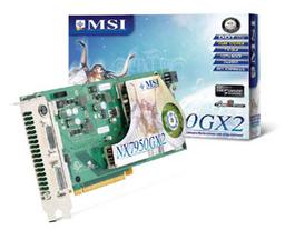 У Microstar также есть свой GeForce 7950 - NX7950GX2