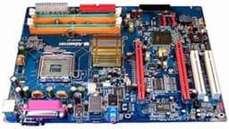 Системная плата Albatron PX915P-2V поддерживает 64-разрядные процессоры Celeron D